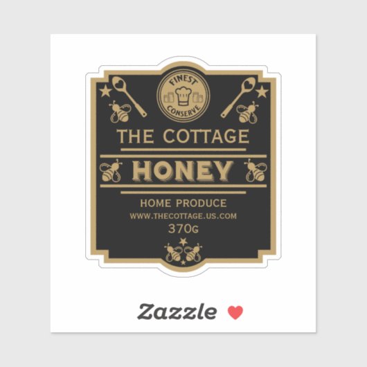 Sticker Vendeur de miel (Feuille)