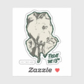 Sticker Vendredi 13 | Jason Voorhees Burlap Sack (Feuille)