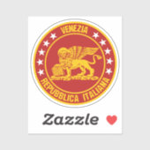 Sticker Vénétie (Feuille)