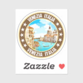 Sticker Vénétie (Feuille)