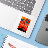 Sticker Venezuelans We Pump Harder Flag Petroleum Oil (Ordinateur portable avec iPhone)