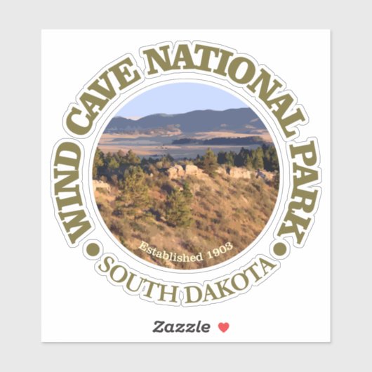 Sticker Vent Cave NP (Feuille)