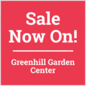 Sticker Vente magasin ou vente magasin (Devant)