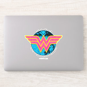 Sticker Vérité Compassion Force Comic Wonder Woman Logo