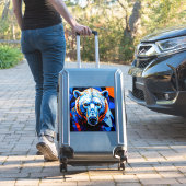 Sticker Verre coloré ours (Valise Insitu)
