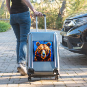 Sticker Verre coloré ours (Valise Insitu)
