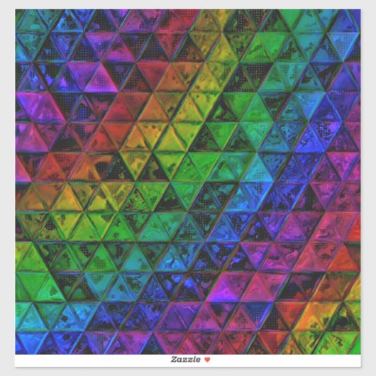 Sticker Verre de fierté (Feuille)