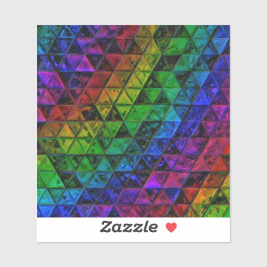 Sticker Verre de fierté (Feuille)