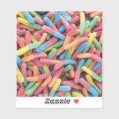 Sticker Vers de gomme aigre (Feuille)