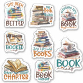 Sticker Vers de livre (Devant)