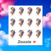 Sticker Vers de livre