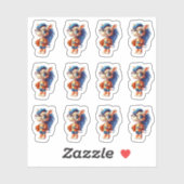 Sticker Vers de livre (Feuille)