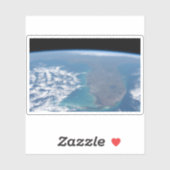 Sticker Vers Le Nord La Péninsule De Floride. (Feuille)