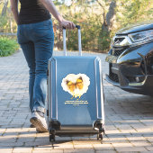 Sticker Verse de la Bible du papillon chrétien féminin : J (Valise Insitu)