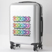 STICKER VERSION PLUS GRANDE VA PARTOUT (Sur valise)