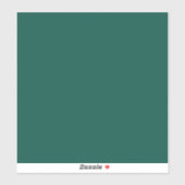 Sticker Vert bleu (roue couleur) Vert profond de la mer (Feuille)