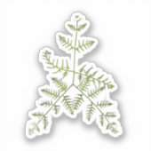 Sticker vert printemps (Recto)