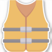 Sticker Veste de sauvetage (Devant)