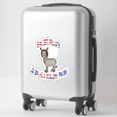 Sticker Veste de tête Patriotique Pelosi (Sur valise)