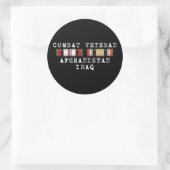 Sticker Vet Combat (Sac)