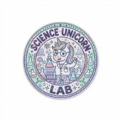 Sticker Vêtements d'application prêts Unicorn Science Unic (Devant)