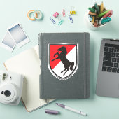 Sticker Vétéran du 11e régiment de cavalerie blindé (Couverture iPad)