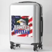 Sticker Vétérinaire à la retraite (Sur valise)