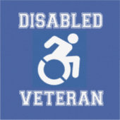 Sticker Vétérinaire handicapé (Devant)