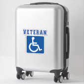 Sticker Vétérinaire handicapé handicapé (Sur valise)