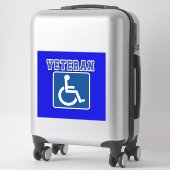Sticker Vétérinaire handicapé handicapé (Sur valise)