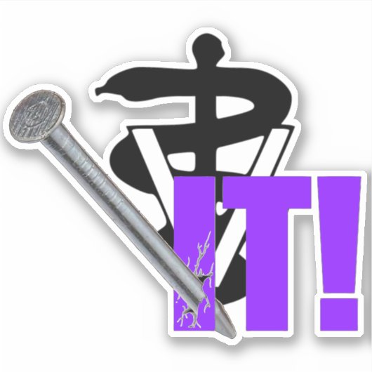 Sticker Vétérinaire L'A Nourri ! (Devant)