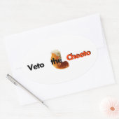 Sticker Veto the Cheeto (Enveloppe)