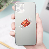 Sticker Viande de dessin animé (Téléphone)