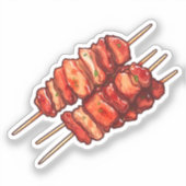 Sticker Viande de dessin animé (Recto)