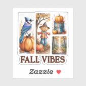 Sticker Vibes d'automne Vibes d'automne (Feuille)