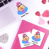 Sticker Vibes d'été drôle Sloth