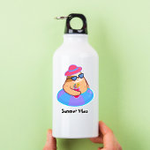 Sticker Vibes d'été drôle Sloth