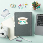 Sticker Vibes d'été Retro Boho (Couverture iPad)
