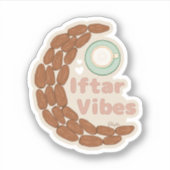 Sticker Vibes d'Iftar inspirées (Devant)