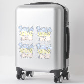 Sticker Vibes Positives Seulement (Sur valise)