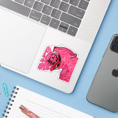 Sticker Vibes ressent (Ordinateur portable avec iPhone)