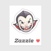 Sticker Vibes vampiriques : Halloween Ghoul et Vampire (Feuille)