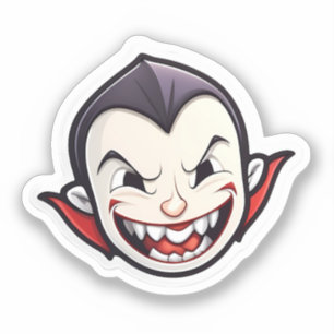 Sticker Vibes vampiriques : Halloween Ghoul et Vampire