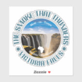 Sticker Victoria Falls (rd) (Feuille)