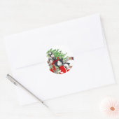 Sticker  Victoriaans kerstboomtraditie (Envelop)