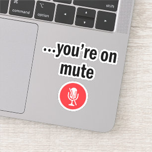 Sticker Video Call, vous êtes muet, vous êtes muet