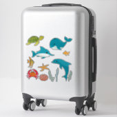 Sticker Vie marine (Sur valise)