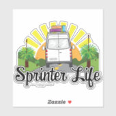 Sticker Vie Sprinter Aussie (Feuille)