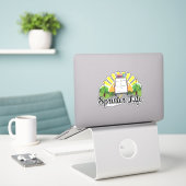 Sticker Vie Sprinter Aussie (Ordinateur portable sur le bureau)