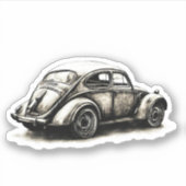 Sticker Vieille voiture (Devant)